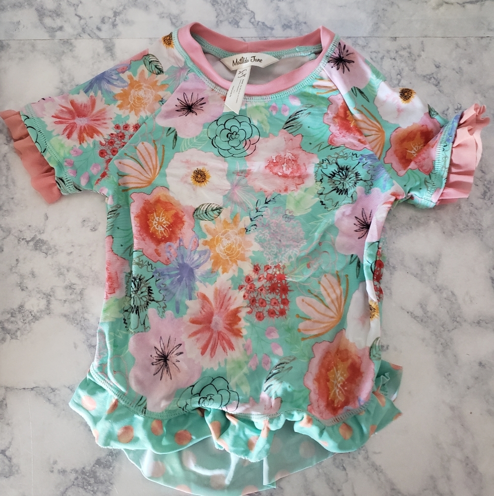 Matilda Jane bikini top & rash guard